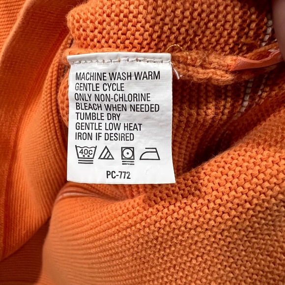 Vintage IZOD Striped Sweater Mens Medium Pullover Heavy Knit Made In Australia - Picture 5 of 9